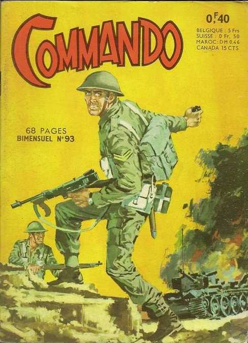 Scan de la Couverture Commando n 93